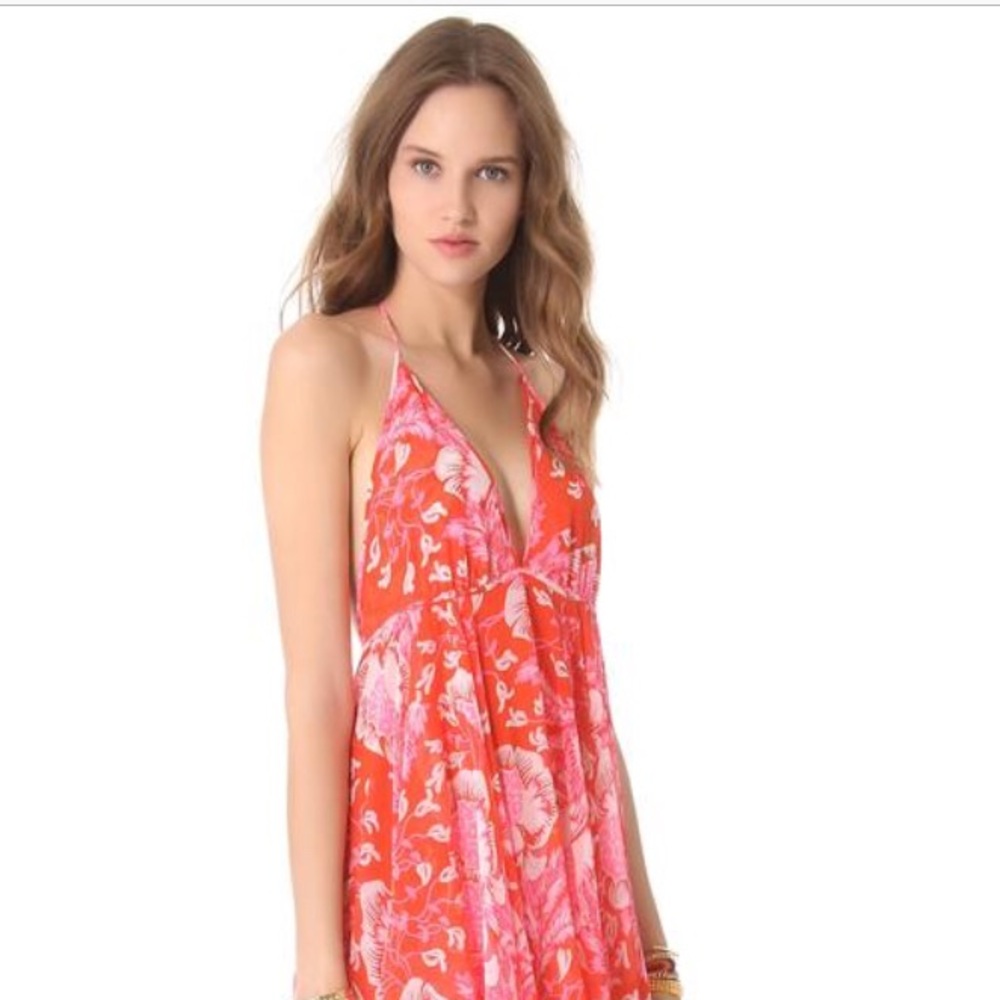 Juicy Couture Catalina Floral Casual Maxi Dress
